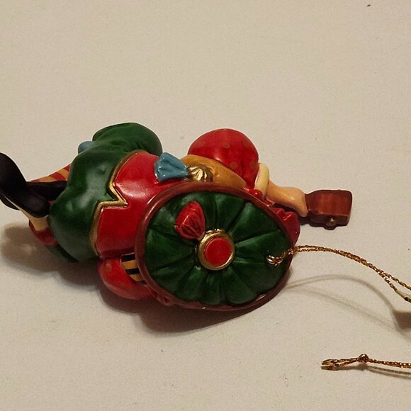 James Christensen OLDE WORLD SANTA CHRISTMAS ORNAMENT Pearl Bisque NIB - Picture 8 of 8